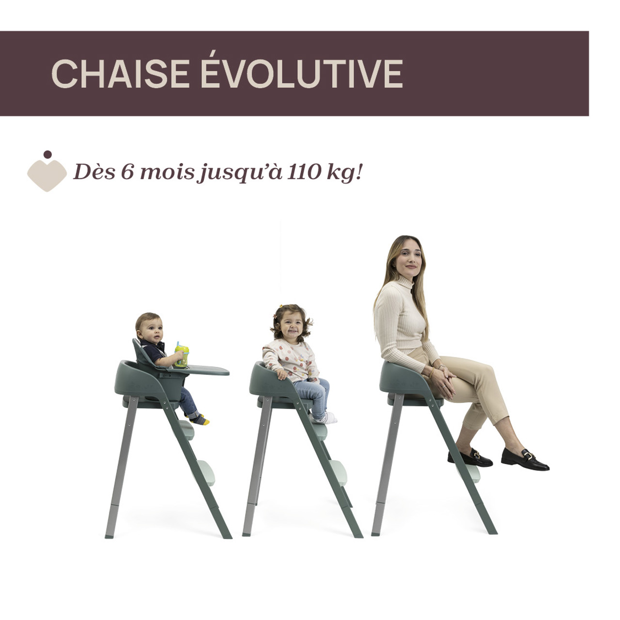 Chaise Haute Crescendo Up. null - 1