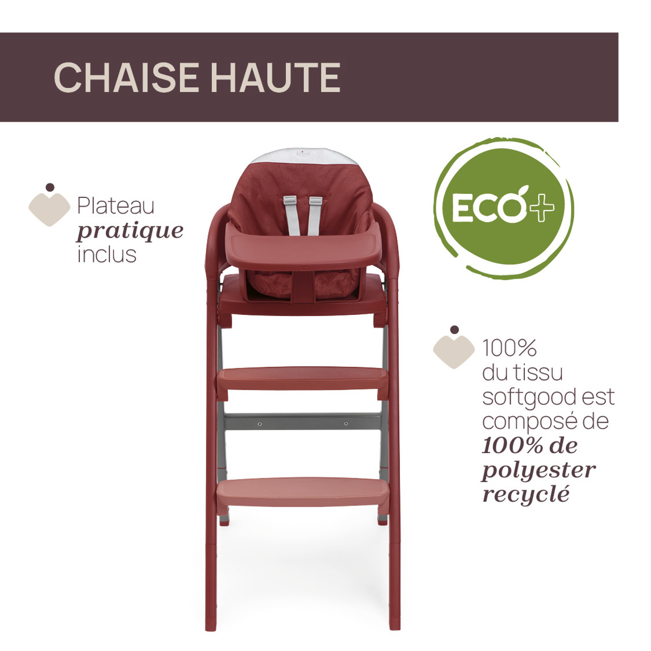 Chaise Haute Évolutive Crescendo Up Chicco - 2