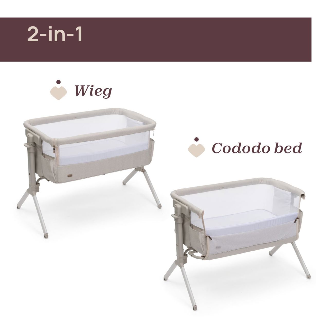 Co-sleeper wieg Next2Me Armonia Chicco - 1