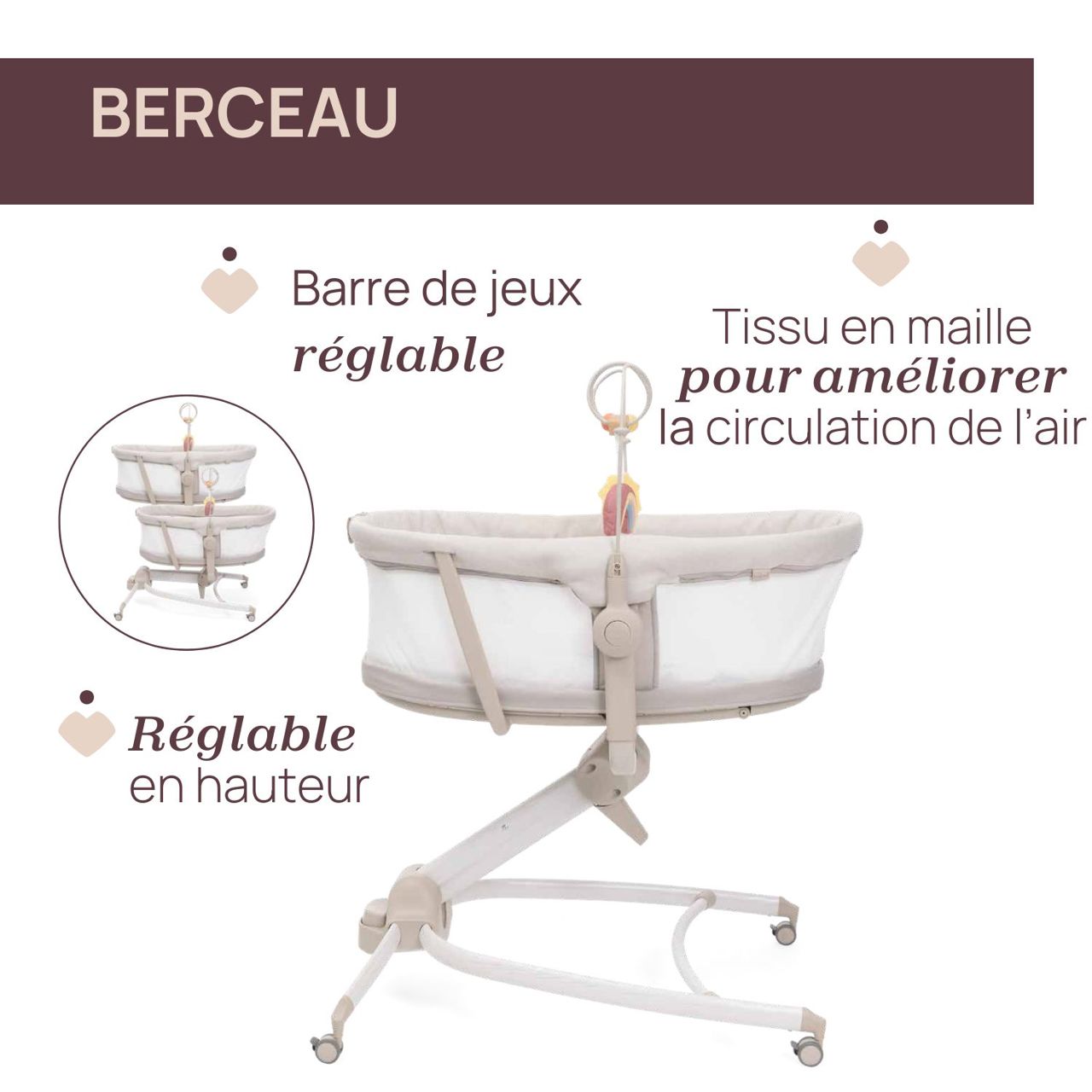 Transat Baby Hug Armonia 4en1 Chicco - 1