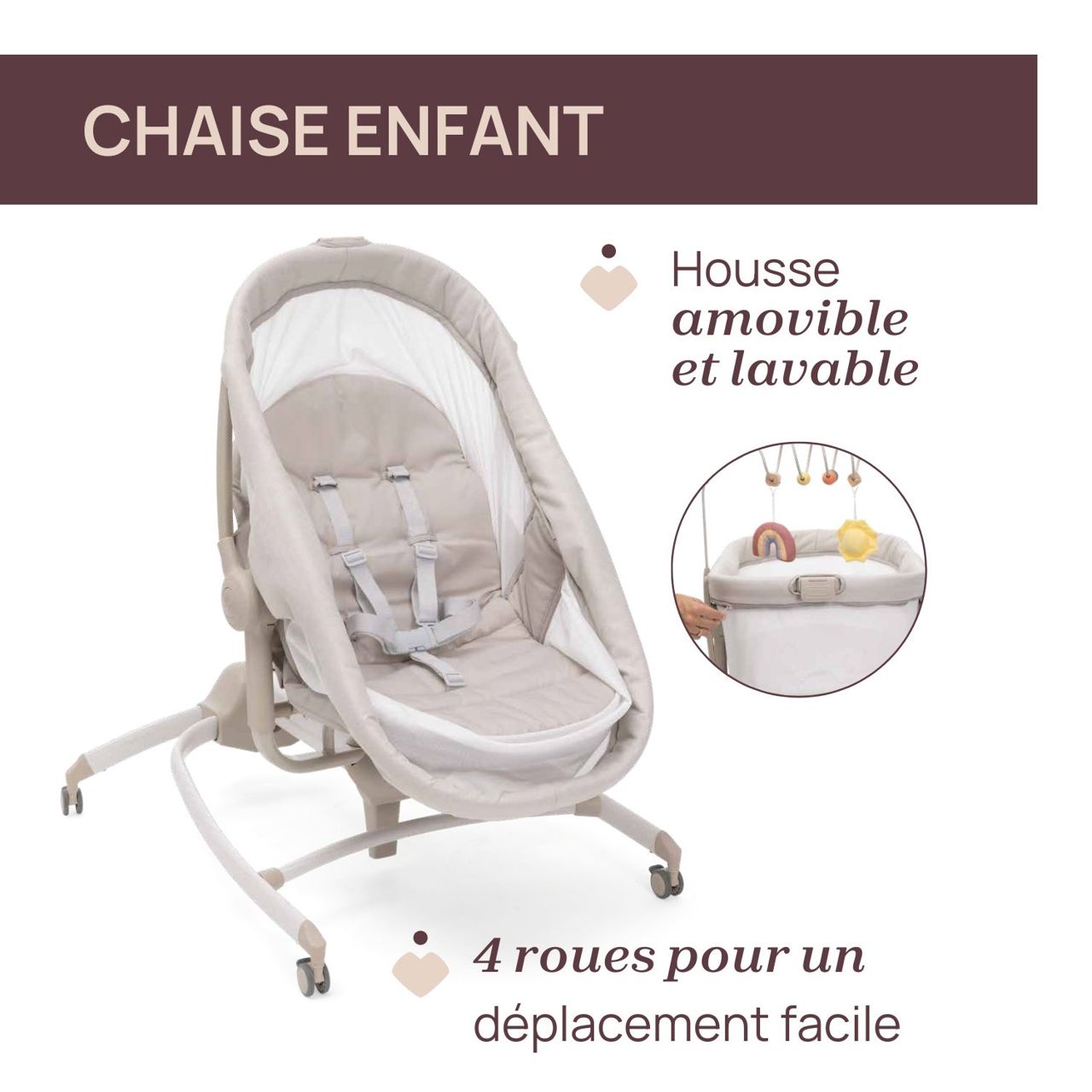 Transat Baby Hug Armonia 4en1 Chicco - 2