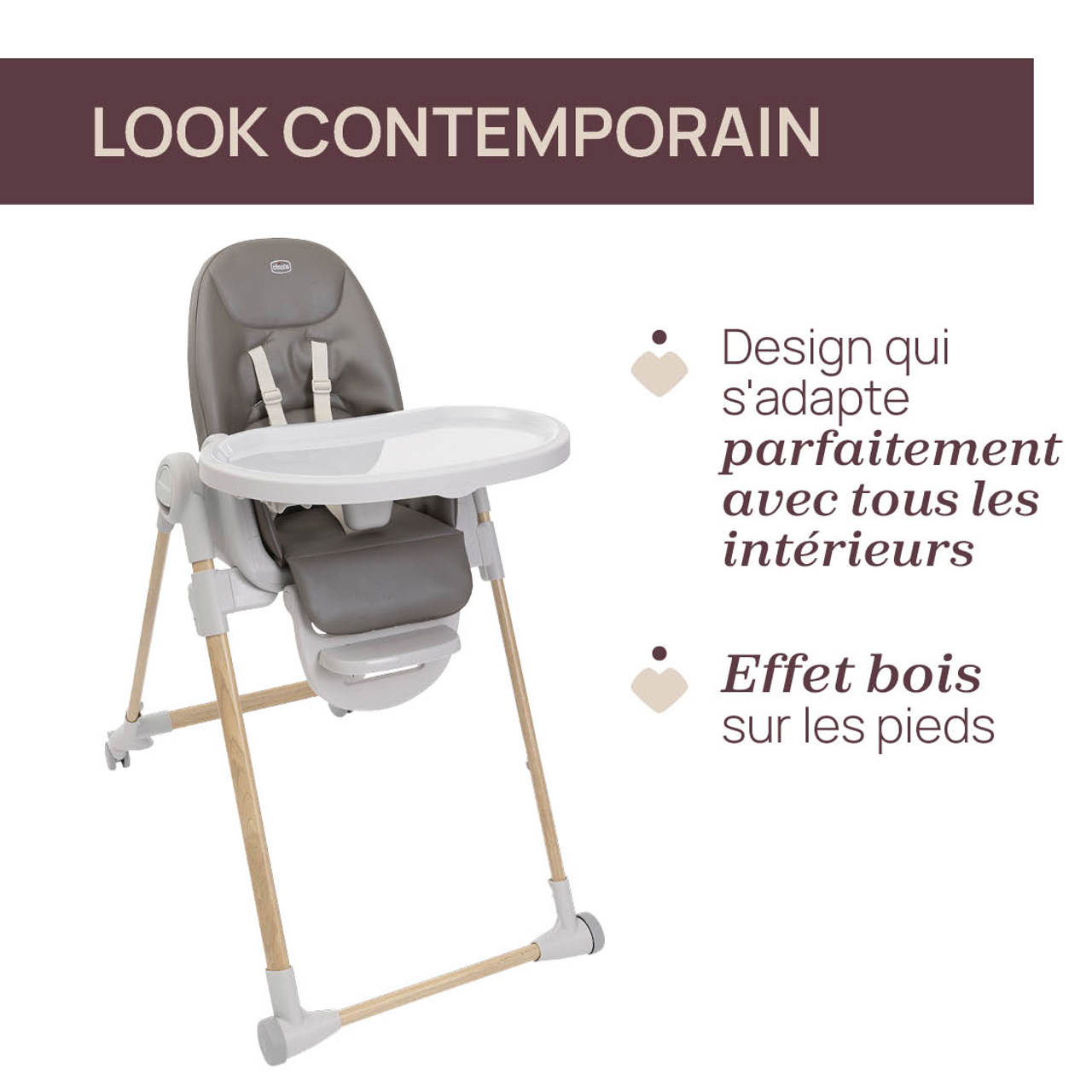 Chaise Haute Polly Armonia Chicco - 1
