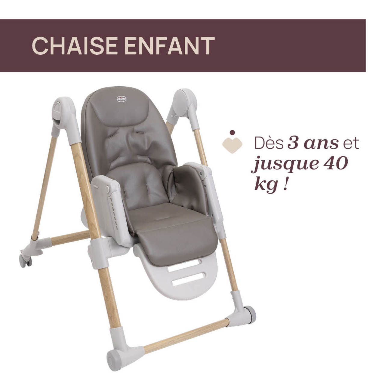 Chaise Haute Polly Armonia Chicco - 4