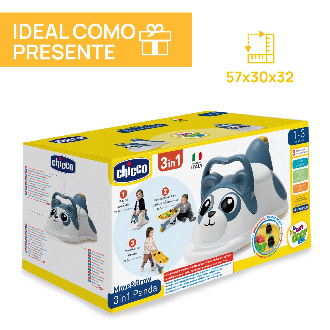 Panda 3 em 1 Chicco - 7