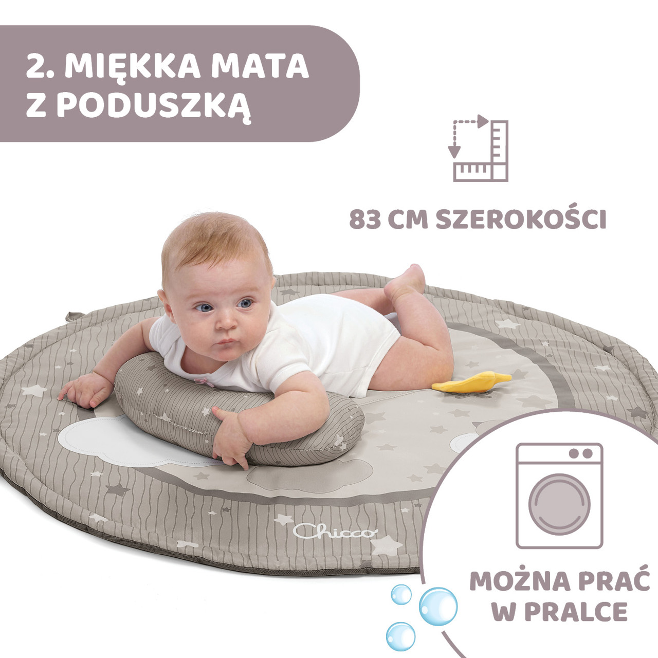 eminco♡ MATA DLA NIEMOWLAKA 3W1 ENJOY COLORS