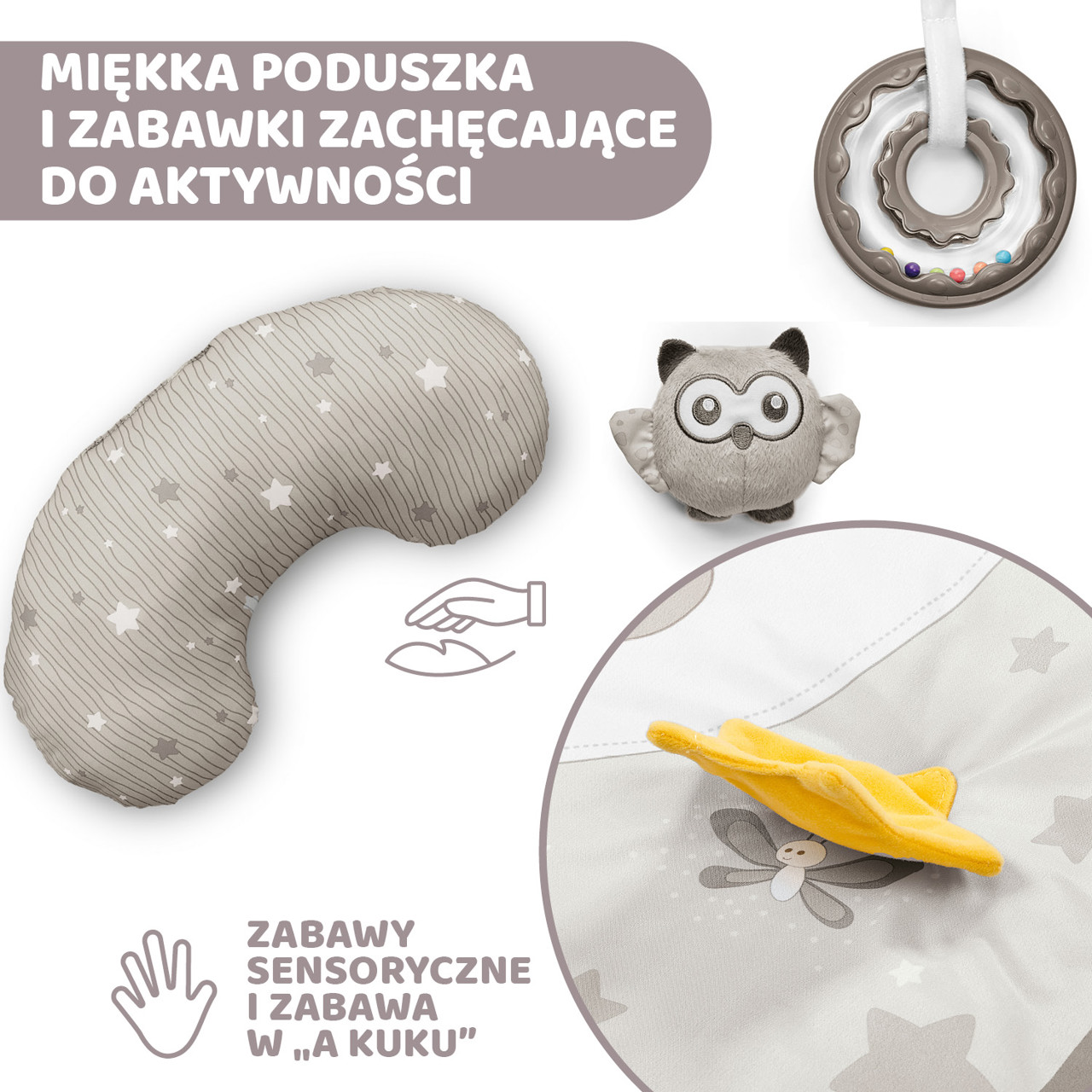 MATA DLA NIEMOWLAKA 3W1 ENJOY COLORS