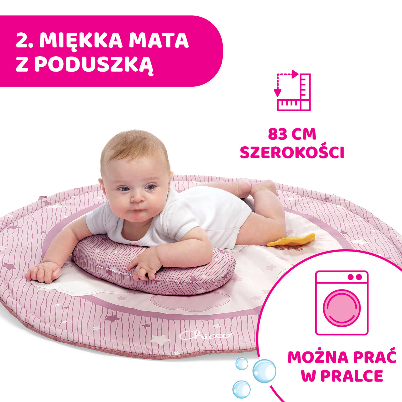 MATA DLA NIEMOWLAKA 3W1 ENJOY COLORS null - 3
