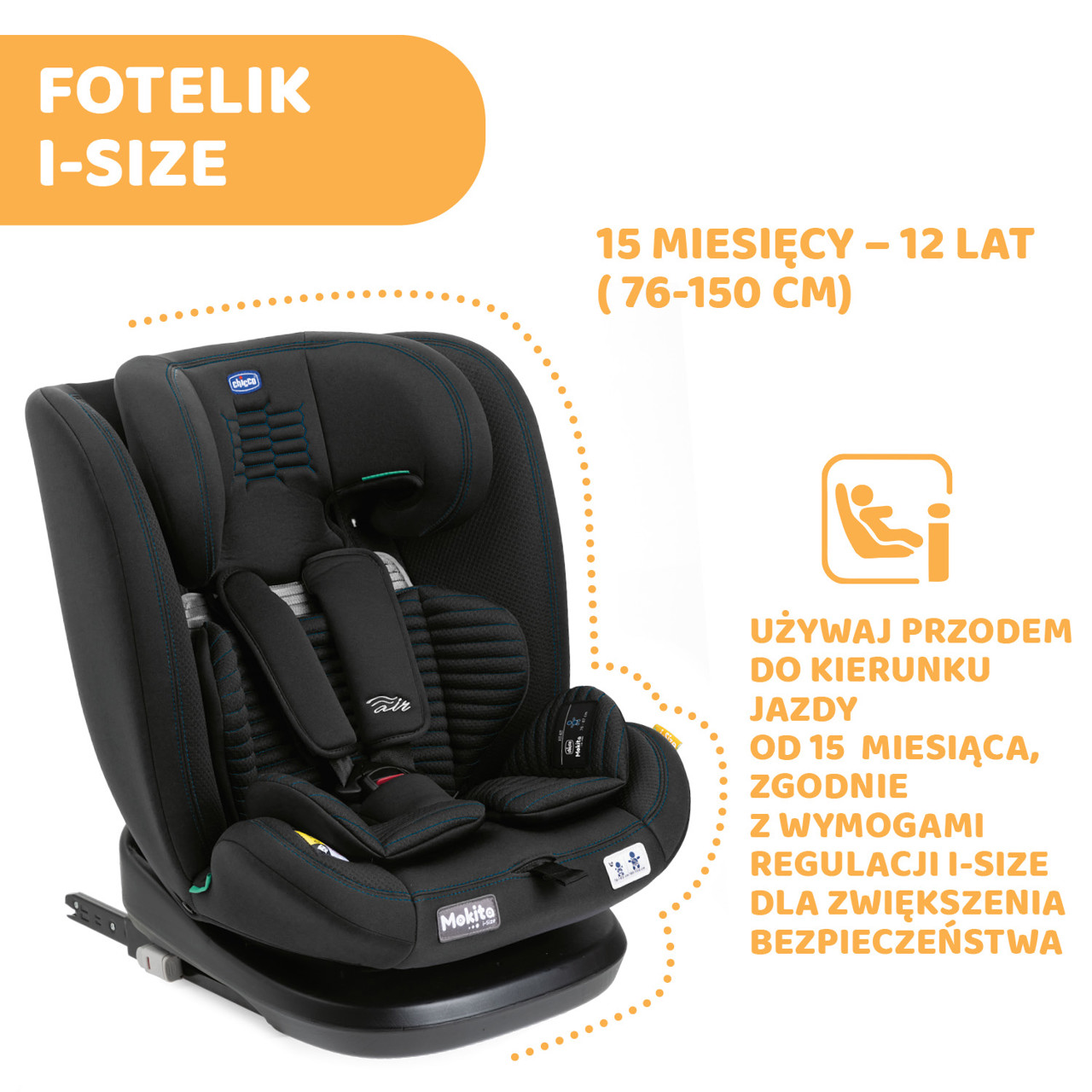 MOKITA I-SIZE AIR (76-150 CM) null - 1