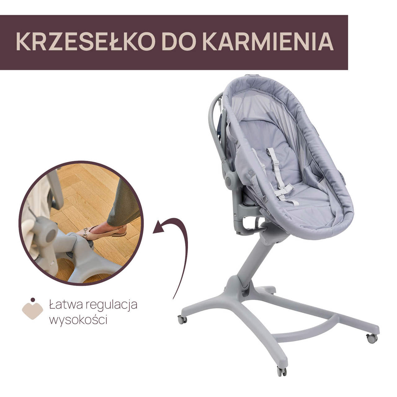 BABY HUG PRO 5W1 | ŁÓŻECZKO DZIECIĘCE null - 6