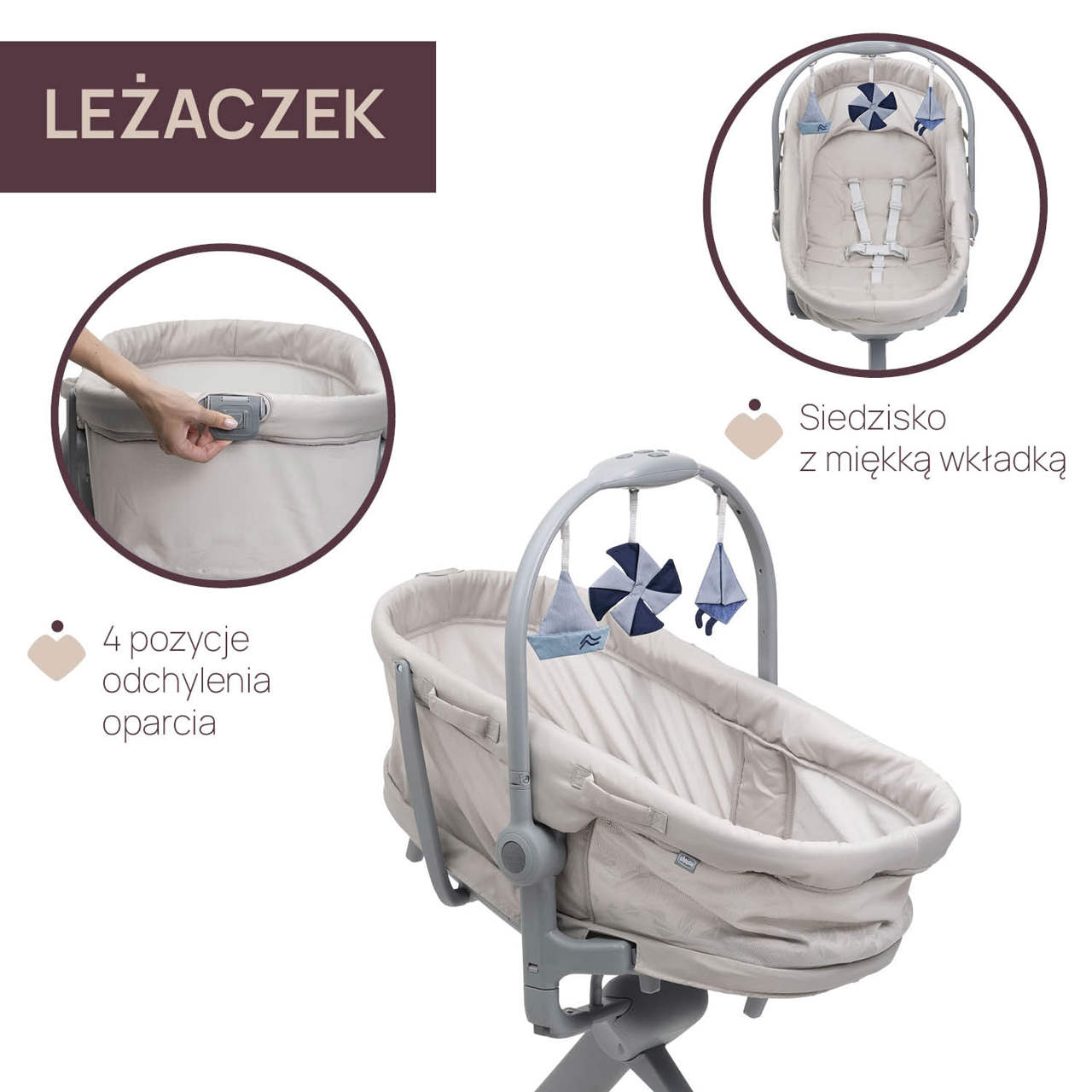 BABY HUG PRO 5W1 | ŁÓŻECZKO DZIECIĘCE null - 5