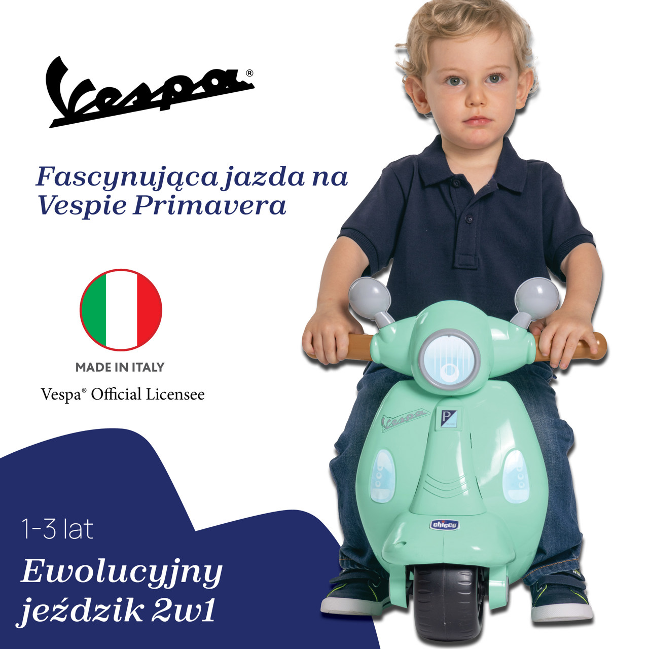 JEŹDZIK VESPA 2W1  null - 1