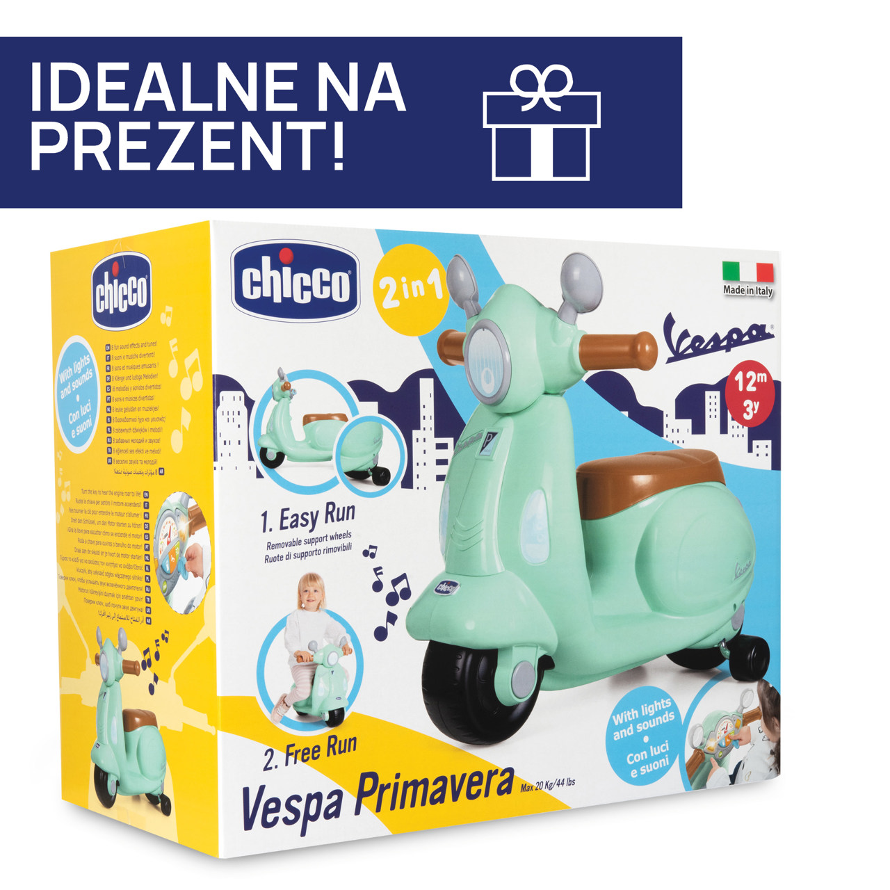 JEŹDZIK VESPA 2W1  null - 6