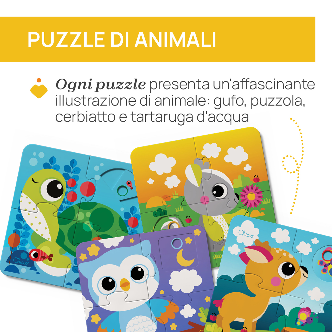 Puzzle interactivo Chicco - 1
