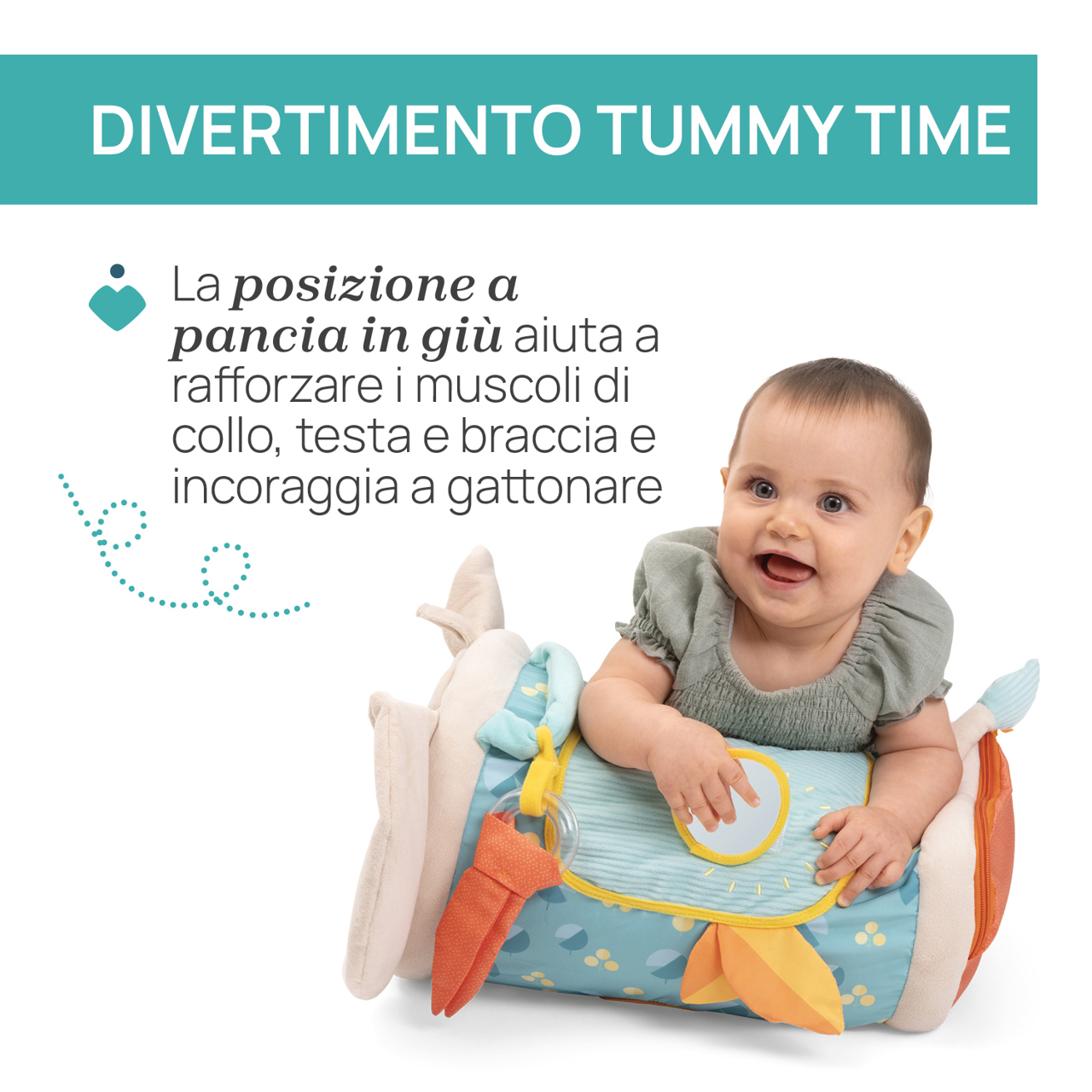 Rullo Elefante Sensoriale Chicco - 3