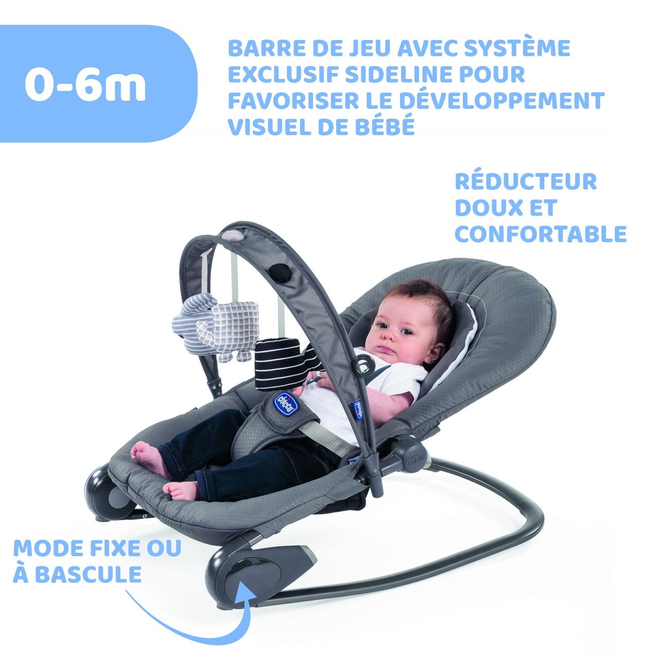 Chicco Hooplà Hamac pour bébé de 0 Mois à 18 kg, balancelle et Chaise pour  bébés