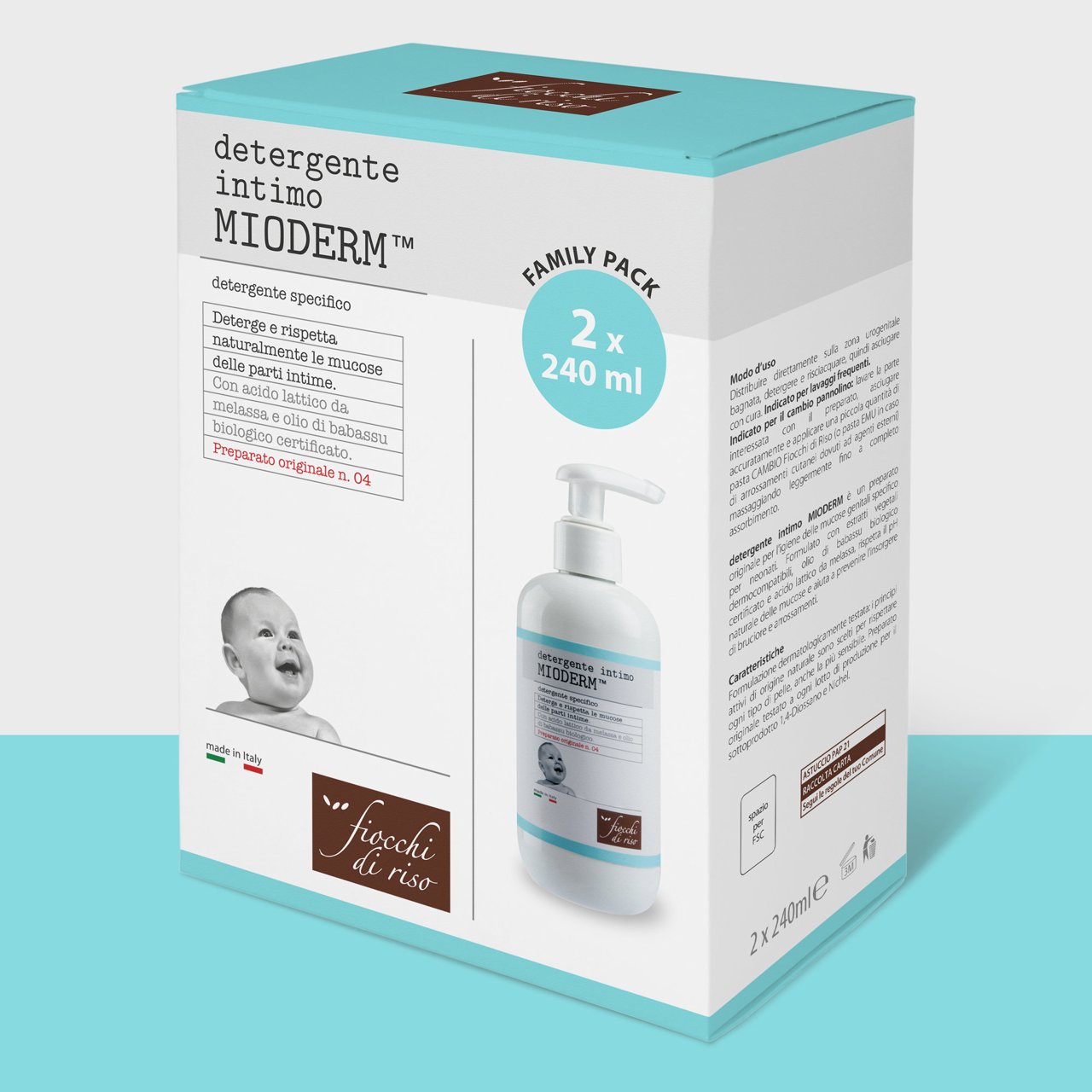 Bipacco Detergente Intimo MIODERM&trade; FdR - Numero 1