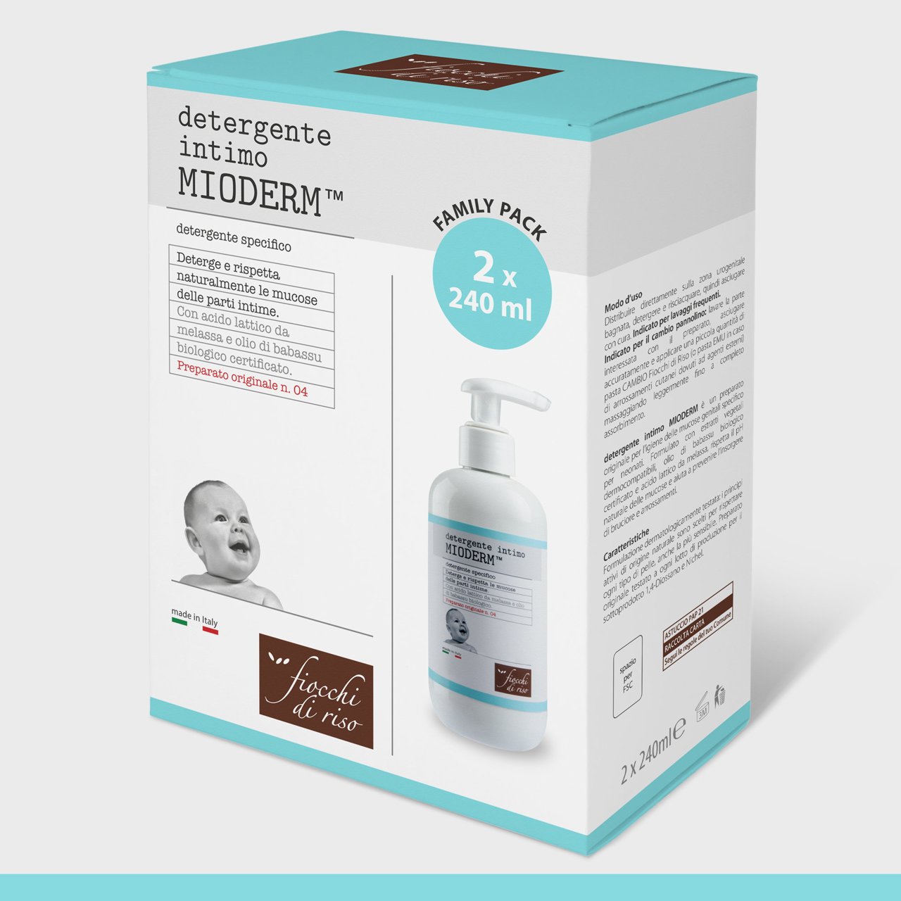 Bipacco Detergente Intimo MIODERM&trade; FdR - Numero 0