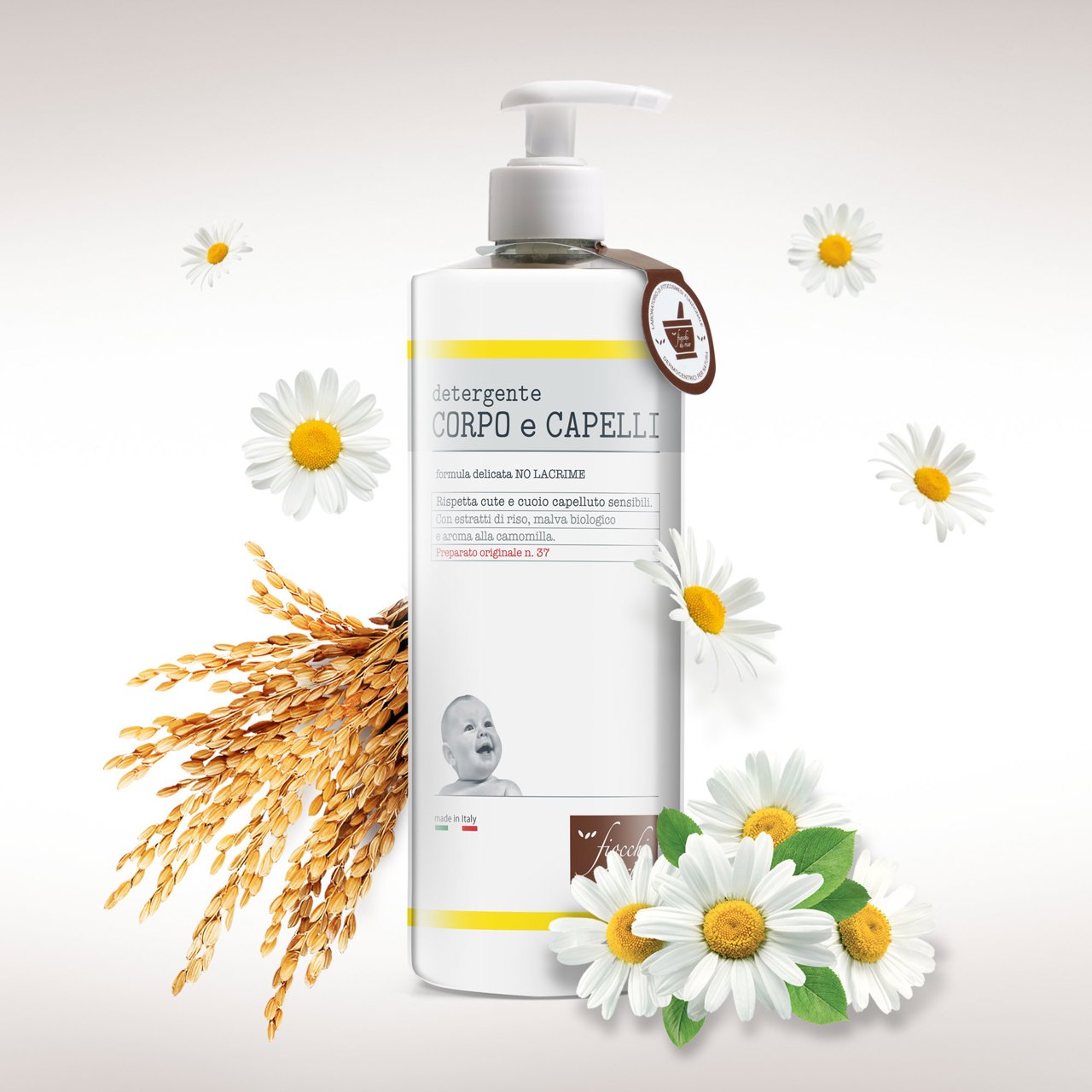 Detergente CORPO e CAPELLI Camomilla FdR - Numero 2