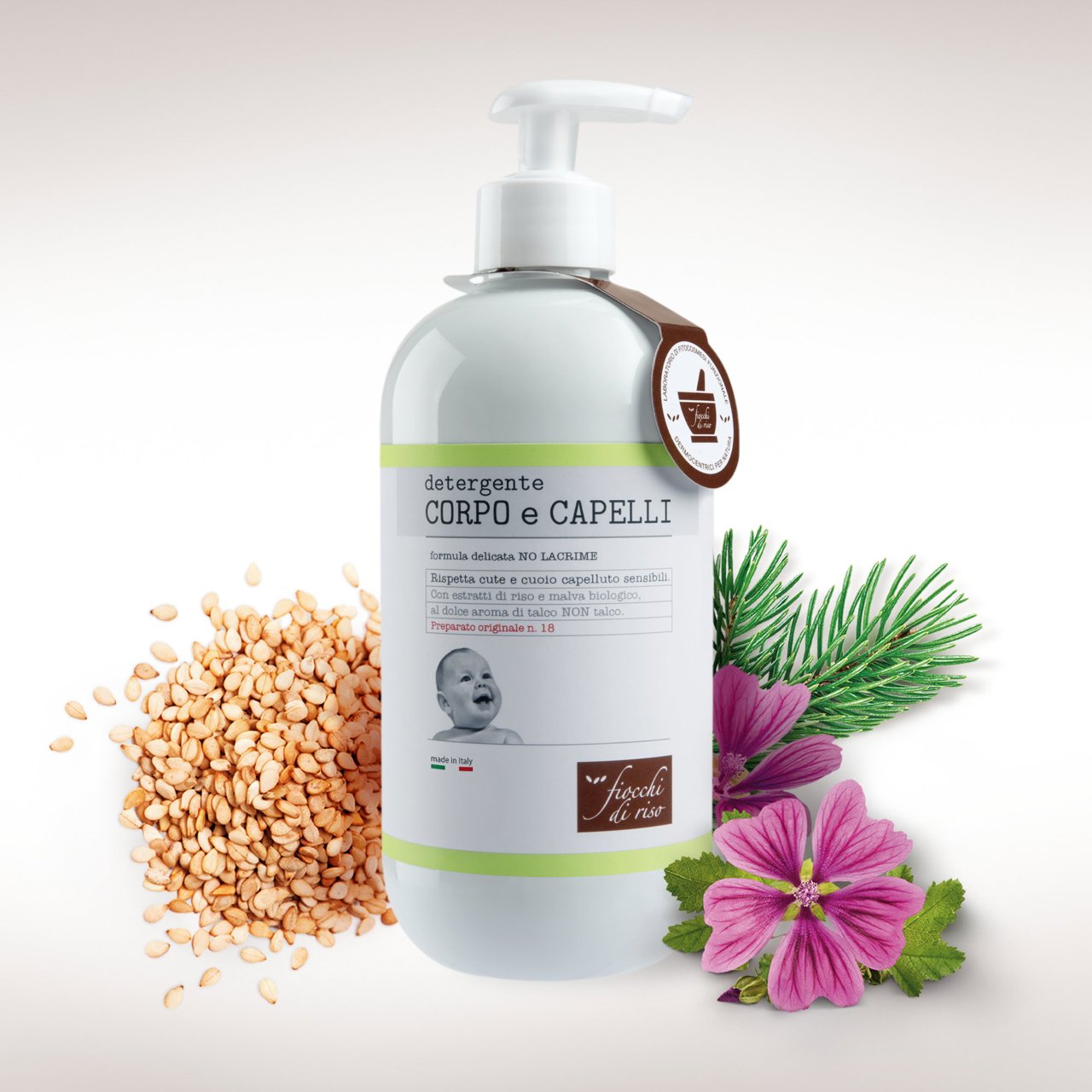 Detergente CORPO e CAPELLI Talco FdR - 2