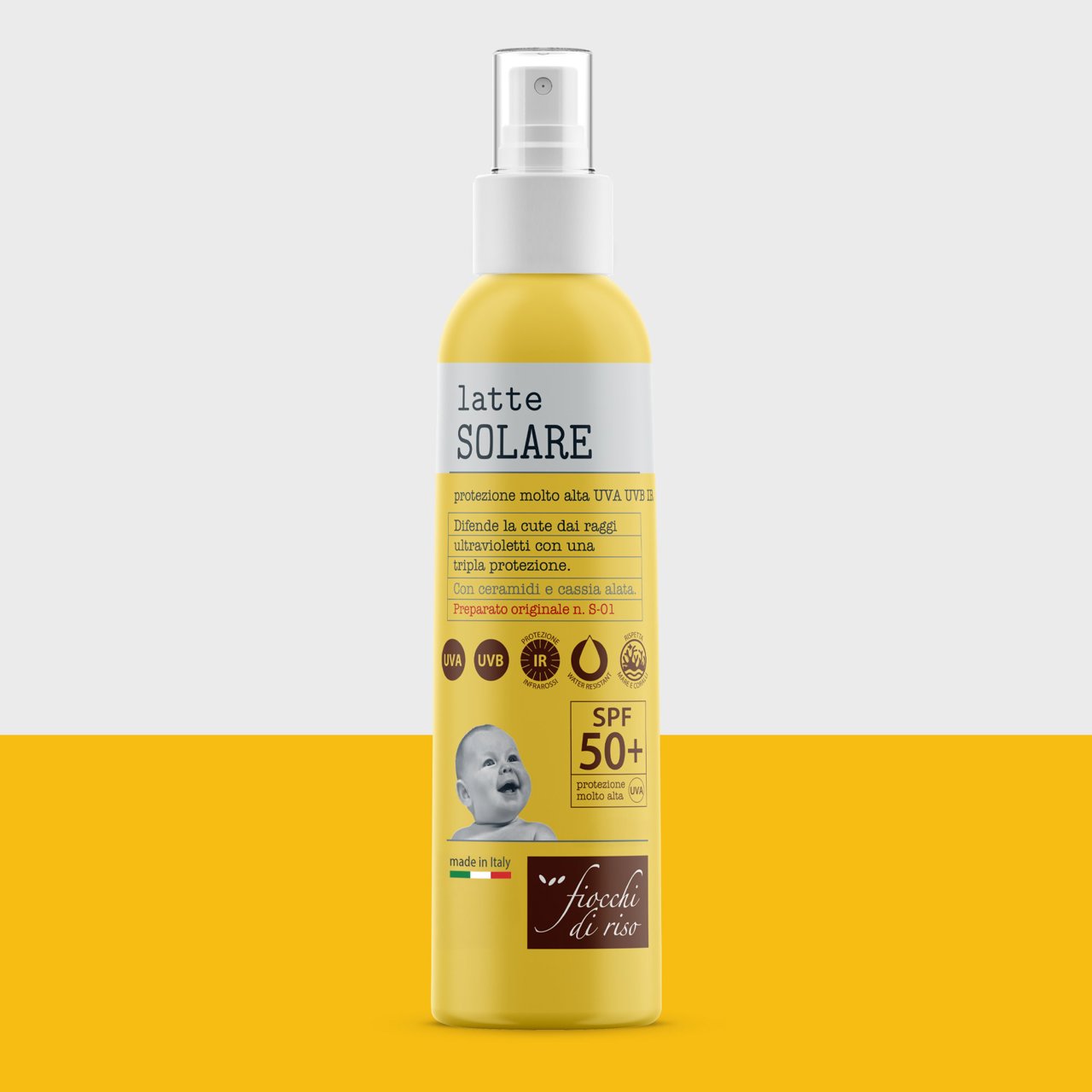 Latte SOLARE 50+ FdR - 1