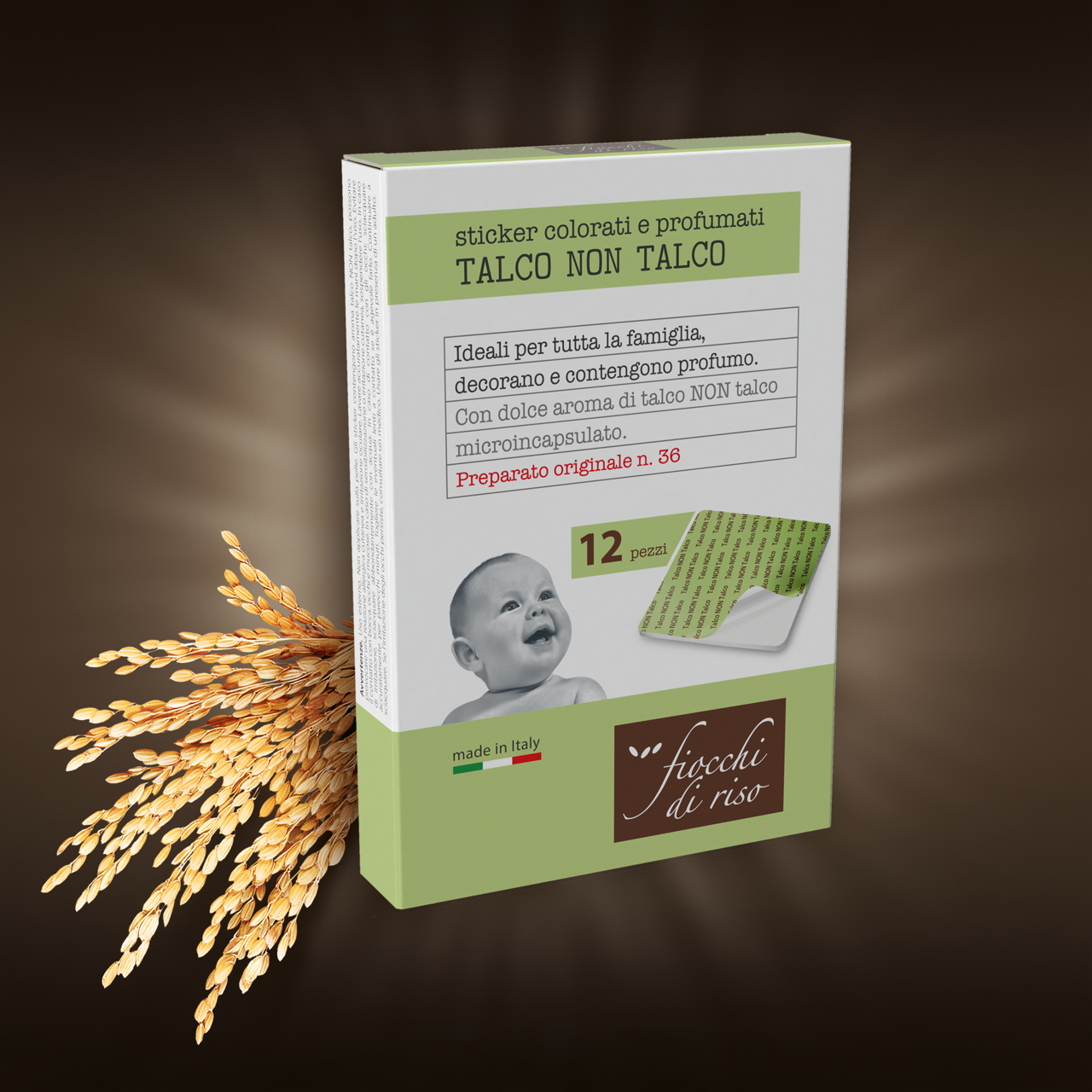 Sticker Talco NON Talco FdR - Numero 3